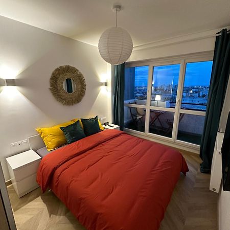 Paris Pantin Magnifique Appartement 4 Pieces De 108M2 Avec 2 Parking Interieur - Tres Cosy Pour 1 A 12 Personnes - Entierement Refait A Neuf Entire Apartment Luxurious And Warm - Pantin Paris 19 Eme Free Wifi Gratuit Bagian luar foto